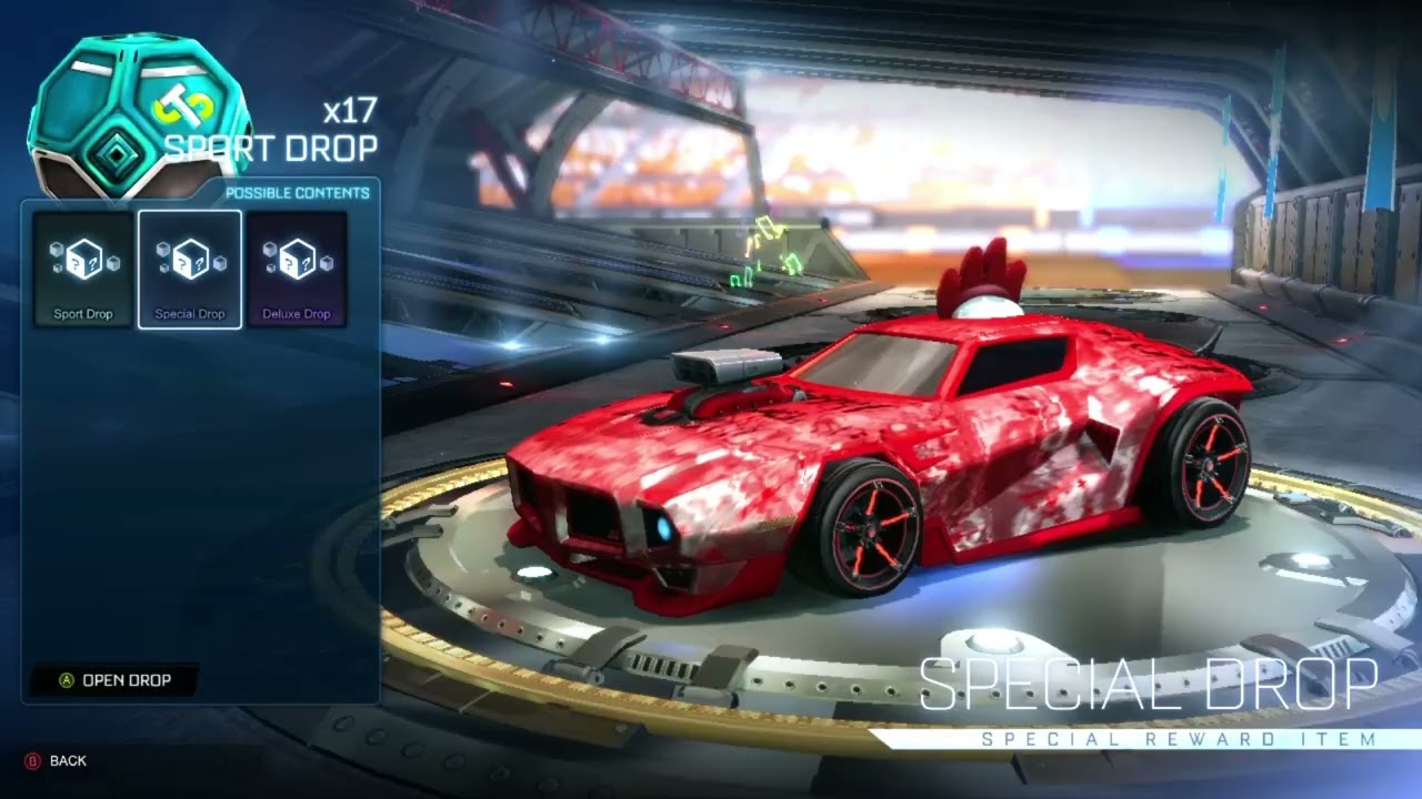 Rocket League Drops and Gameplay