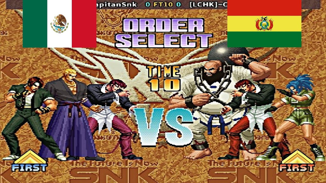 KOF 96 - CapitanSnk vs [LCHK]~COCOKOF FT10
