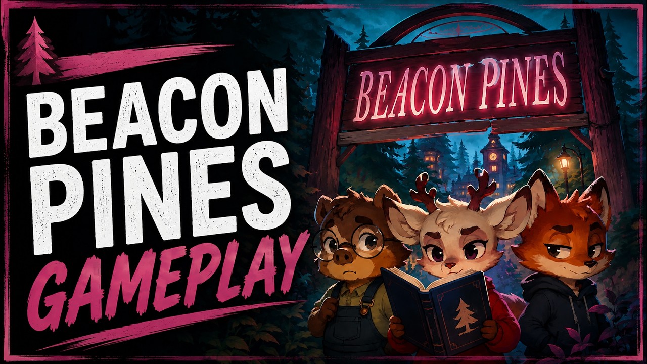 A Mystery Narrative Game | Beacon Pines Gameplay