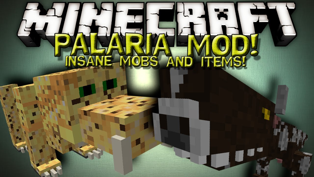Minecraft Mods - PALARIA MOD!! INSANE MOBS AND ITEMS!!