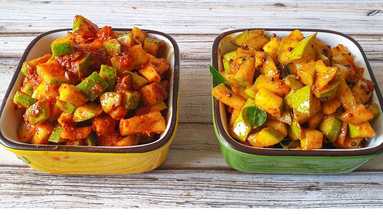झटपट बनाये २ तरीके के स्वादिष्ट आम के अचार IQuick and Easy Instant Mango Pickle Recipe |Aam ka Achar
