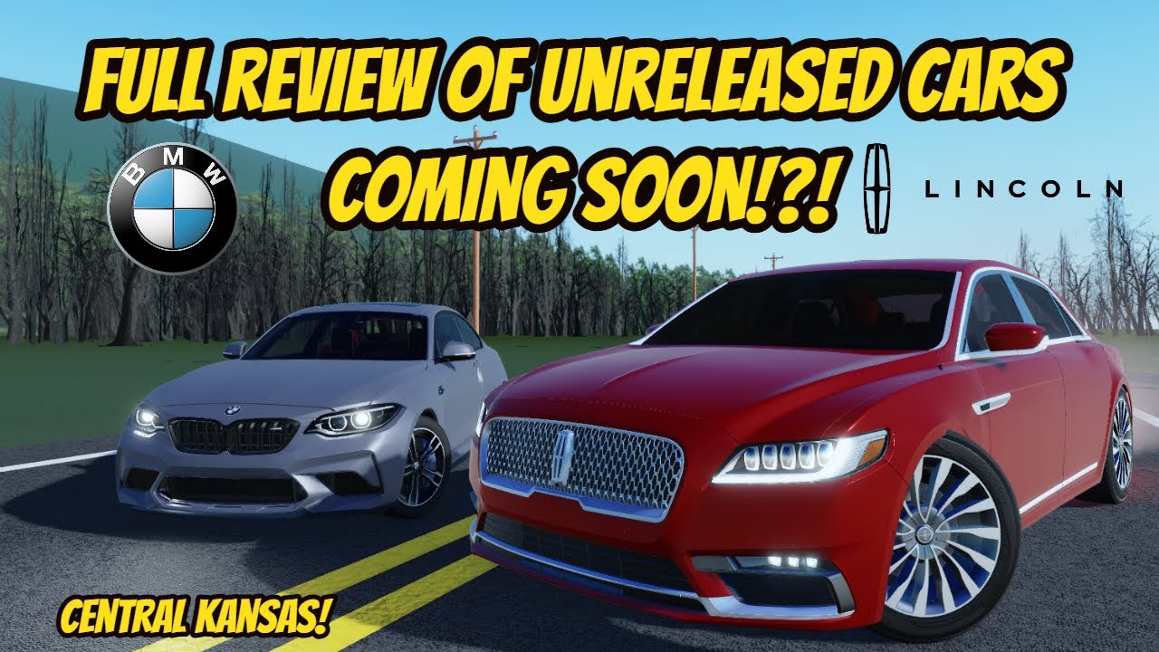 Reviewing UNRELEASED BMW M2 & Lincoln in Central Kansas Roblox
