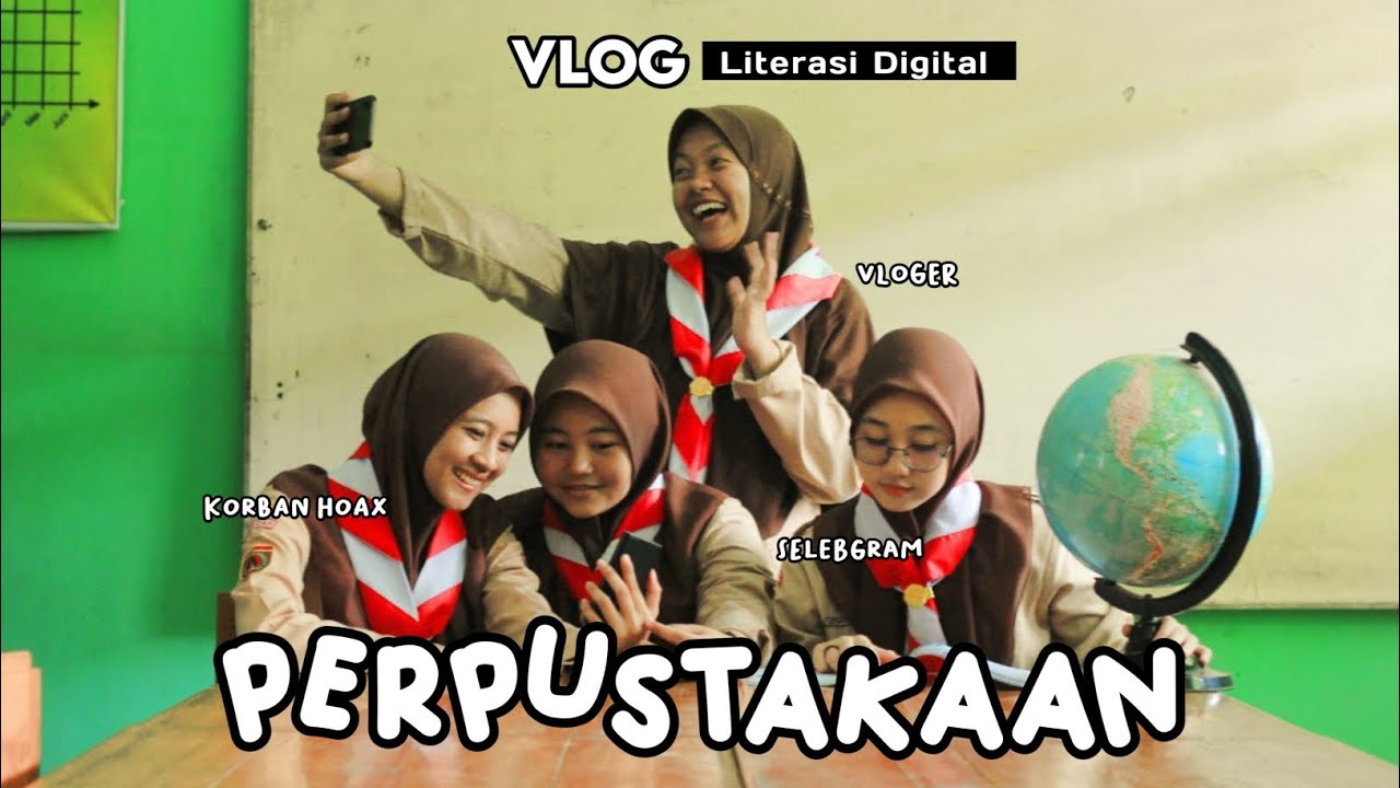 PERPUSTAKAAN SEKOLAH! | Lomba Vlog Literasi Digital @perpusprovjateng3026 2022