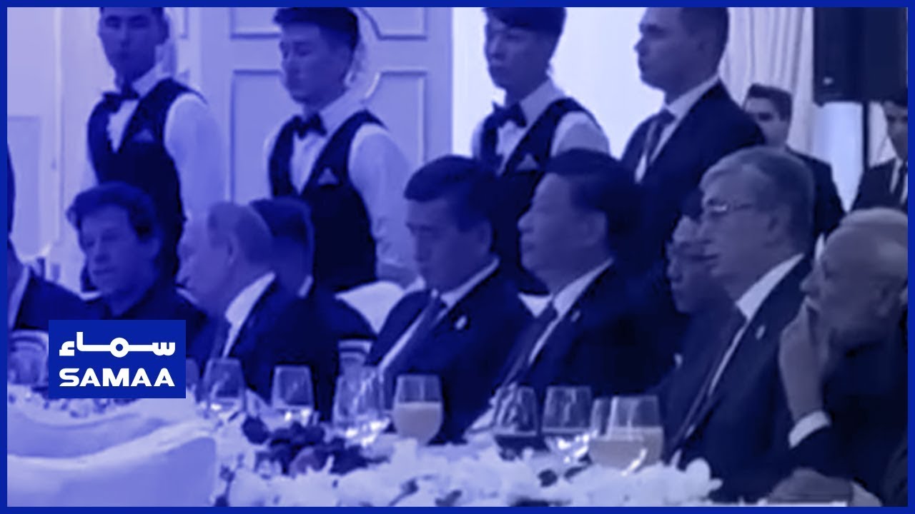 PM Imran Khan And Putin Having Lunch Together | SAMAA TV | 15 June 2019