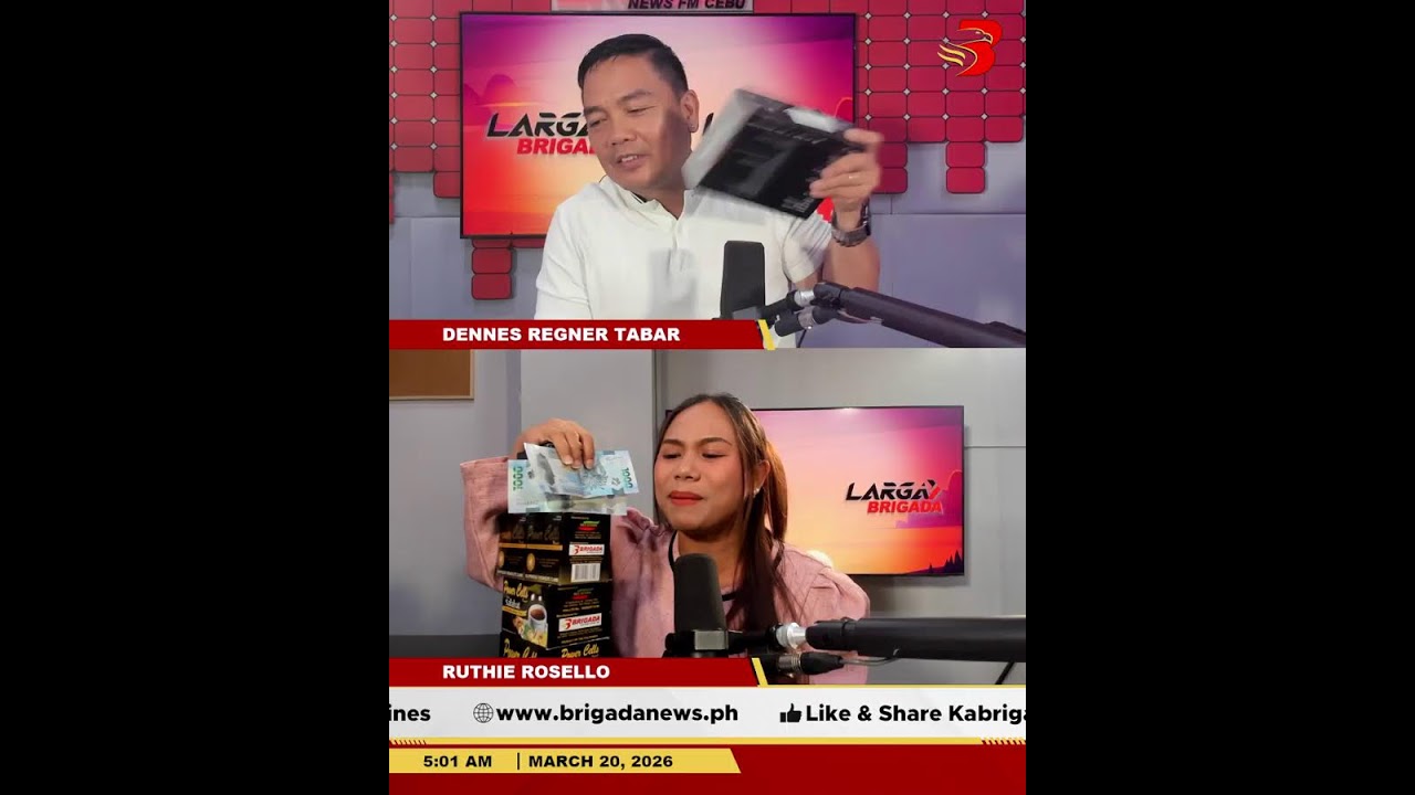 𝐋𝐀𝐑𝐆𝐀 𝐁𝐑𝐈𝐆𝐀𝐃𝐀 MARCH 20, 2026| FRIDAY 90.7 BRIGADA NEWS FM CEBU
