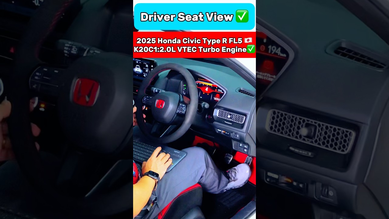 Dyno Run ✅💪2025 Honda Civic Type R FL5 🇯🇵 Modified Remap✅Engine: K20C1 2.0L VTEC Turbo ✅