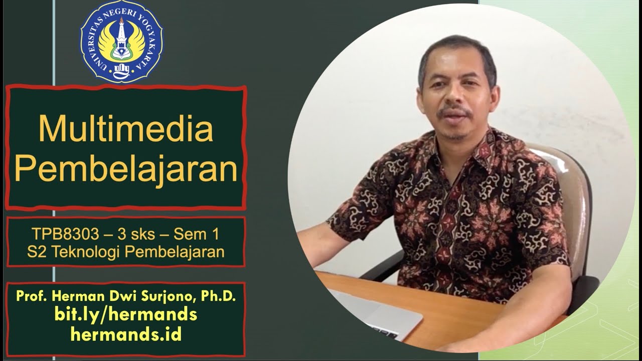 Pengenalan Multimedia Pembelajaran S2 TP UNY