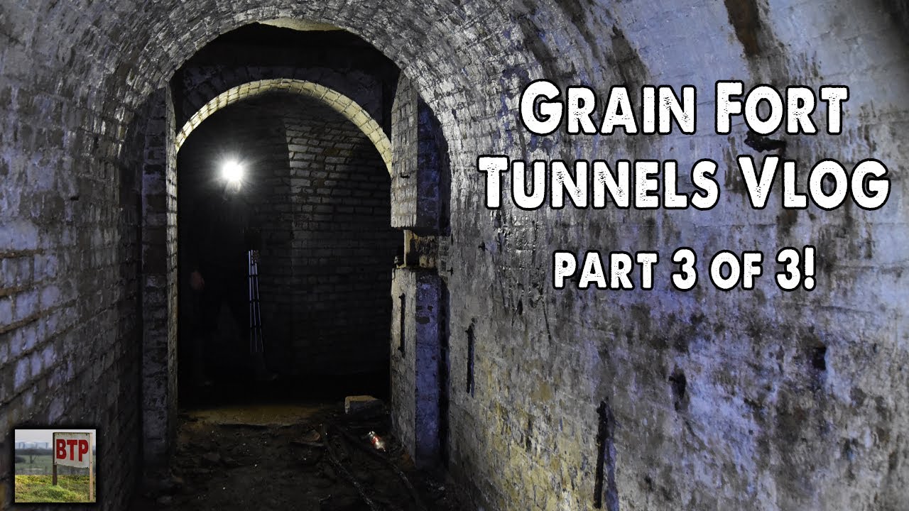 Grain Fort's Hidden Tunnels - Isle of Grain Vlog Part 3 with Tom Outdoors
