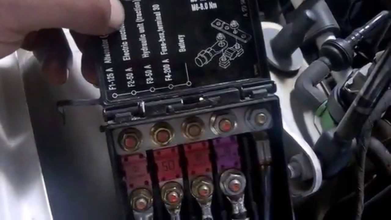 Merc slk R170 Radiator Fan Diagnostic Proseedure video