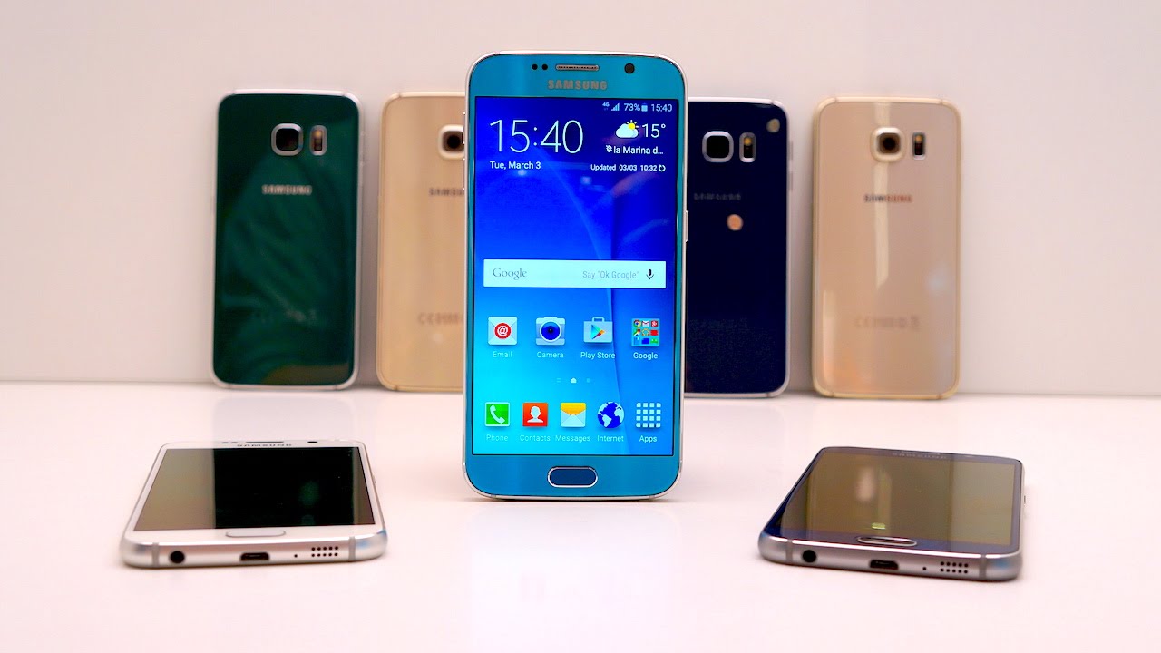 Samsung Galaxy S6 vs HTC One M9: Hands-On at MWC 2015 | Pocketnow