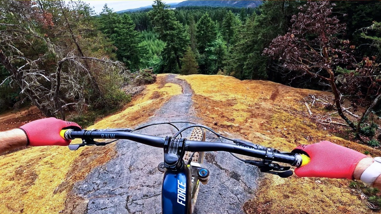 Riding Dusty Forbidden Trails On Vancouver Island!