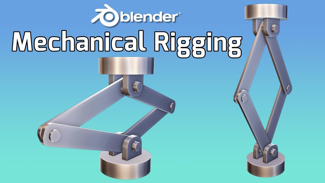 Mechanical Rigging And Animation | Blender 4.4 Tutorial