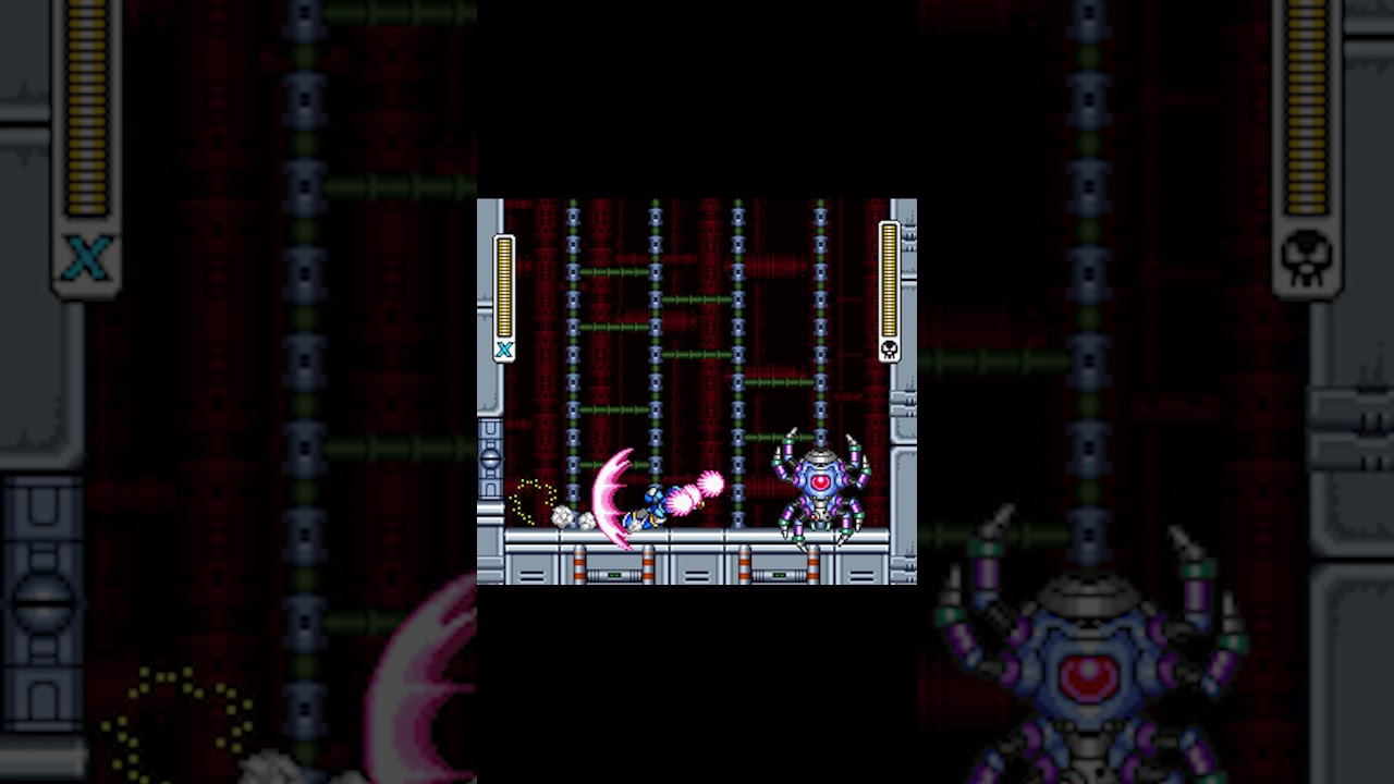 Megaman X Boss Rush (X-Buster) - #10 Bospider (Bosspider)
