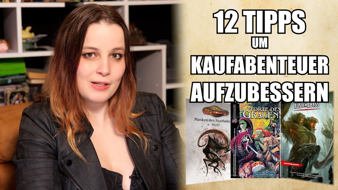 Wie man Kaufabenteuer verbessert - Pen and Paper Rollenspiel Tipps für die Spielleitung