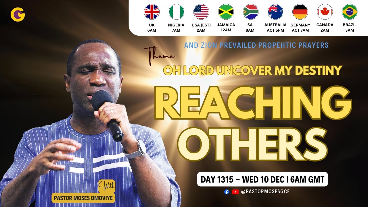 Reaching Others [Intercession Prayers] || Wed || AZPPP || Day 1315