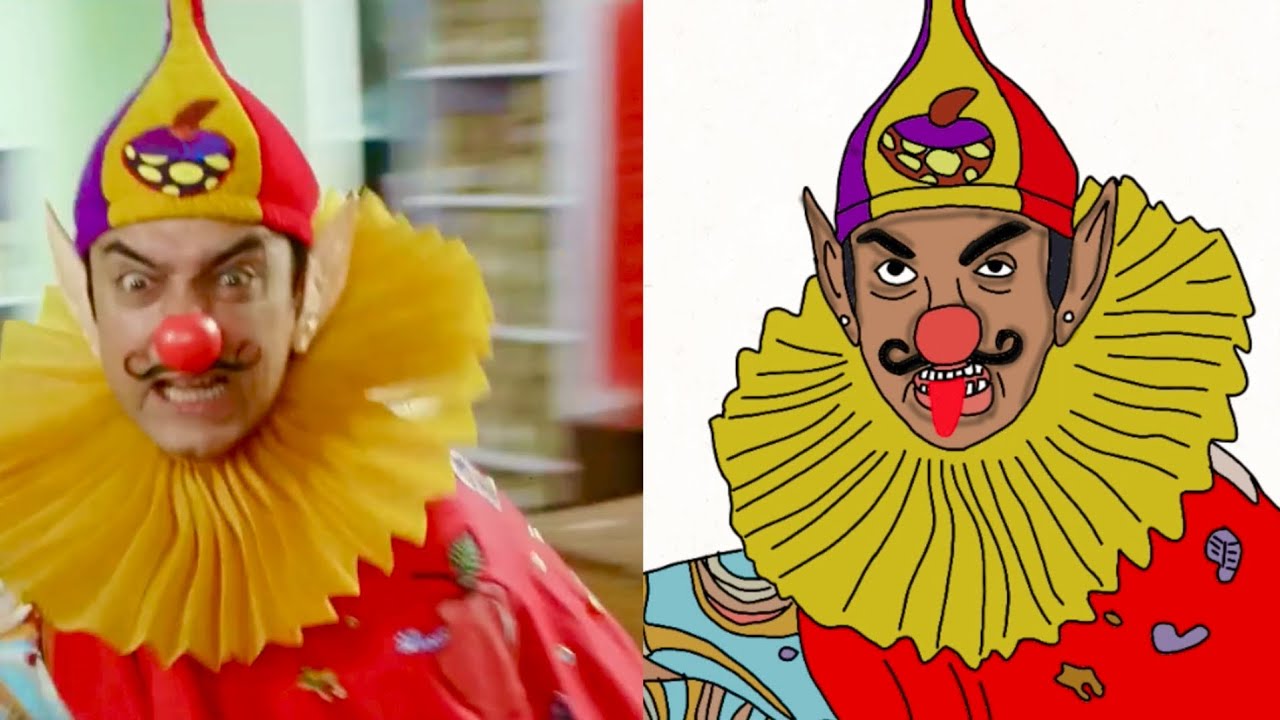 Bum Bum Bole (Full Song) Funny Art Meme 😂 | Film - Taare Zameen Par | Aamir Khan | P4
