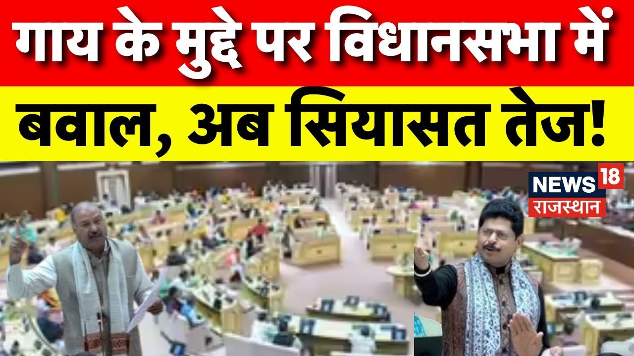Rajasthan Vidhansabha Debate: गाय के मुद्दे पर विधानसभा में गहमागमी! BJP Vs Congress |Gopal Sharma