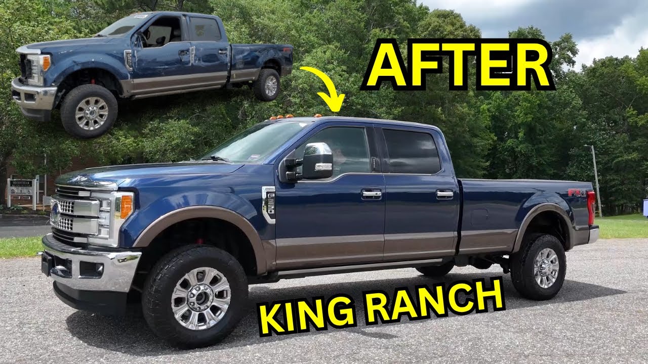 Overpaid? Ivan Won A Wrecked 2017 Ford F250 King Ranch W/ Low Miles!