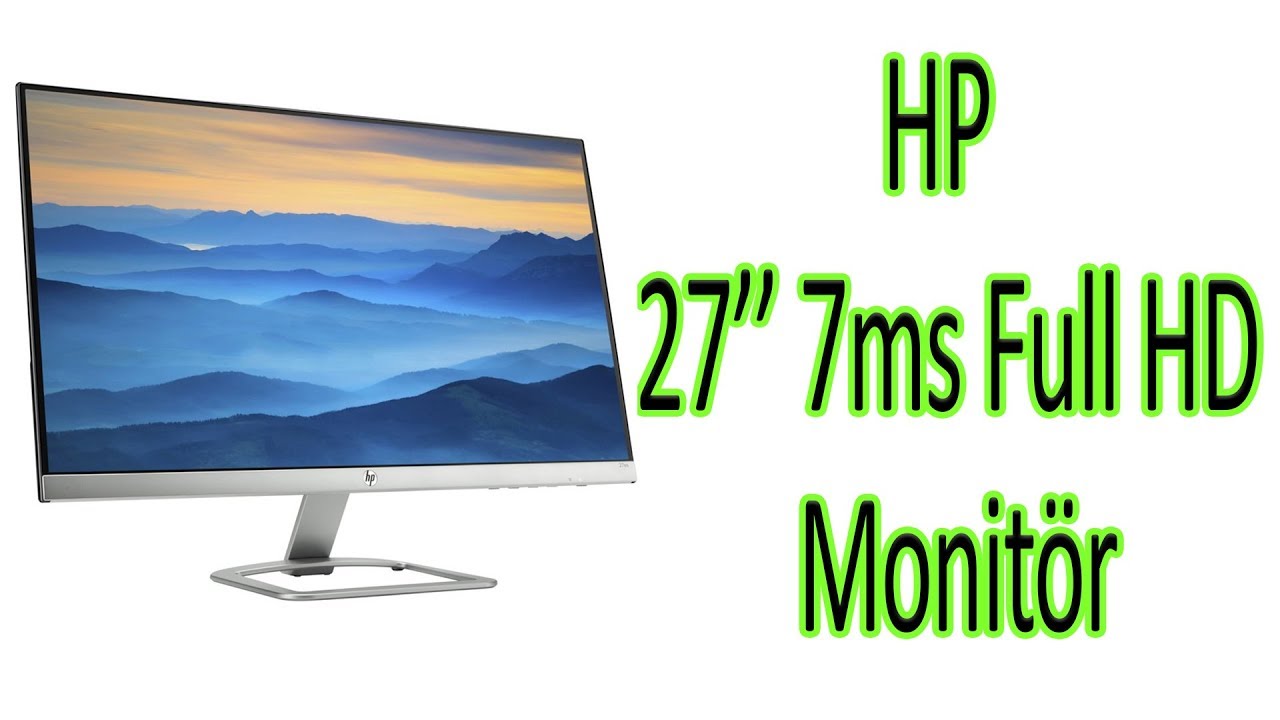 HP T3M86AA 27es 27 7ms Full HD Monit&ouml;r