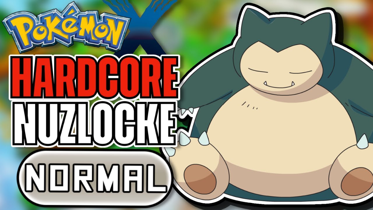 Pokemon X Hardcore Nuzlocke — только покемоны обычного типа! (Без предметов, без прокачки)