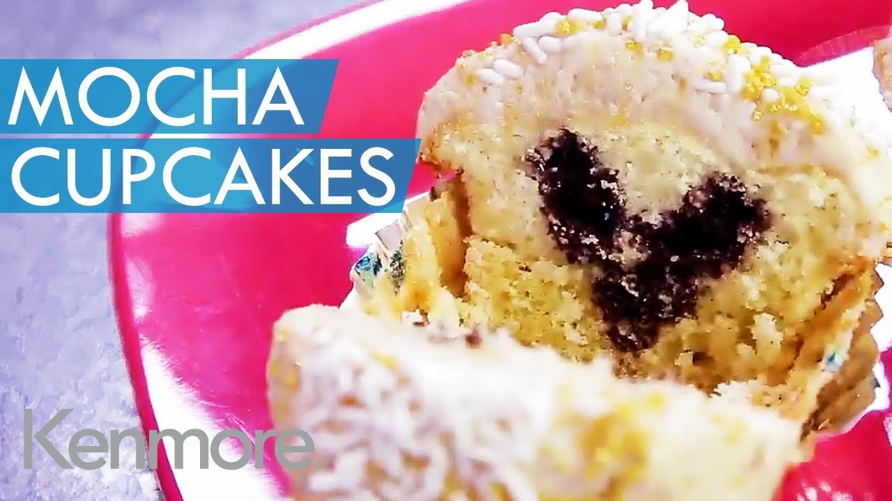 Mocha Cupcakes Recipe: How to Make Heart Shaped Cupcakes | Kenmore