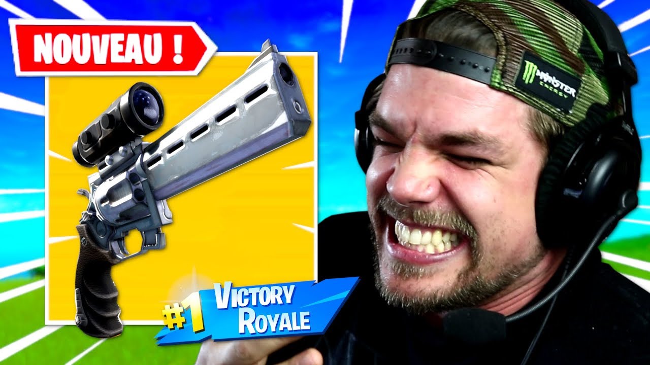 NOUVELLE ARME et MAJ sur FORTNITE BATTLE ROYALE