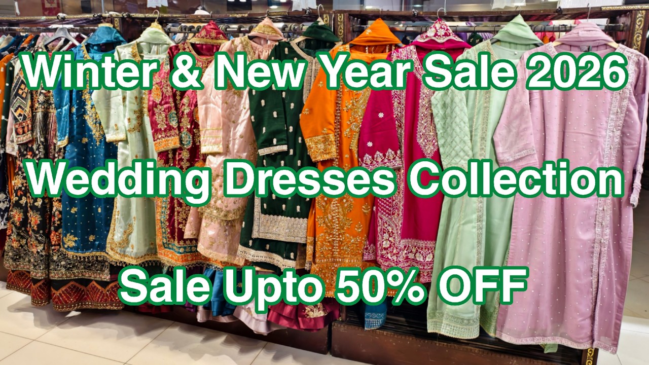 Winter & New Year Sale 🥳 Upto 50% OFF 😍 at Millennium Mall | Wedding Party Wear & Fancy Dresses