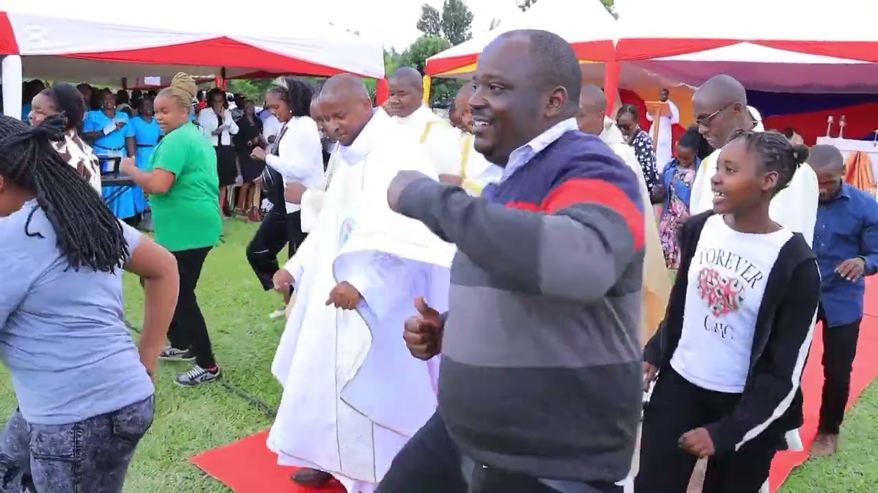 Newest Priests and Deacons dancing Anguka nayo style
