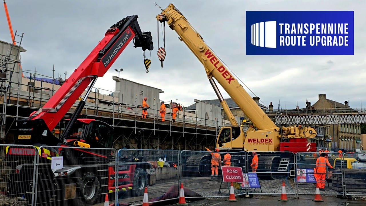 🫤 Unexpected challenge as TRU teams prepare to lift in new railway bridge deck 
