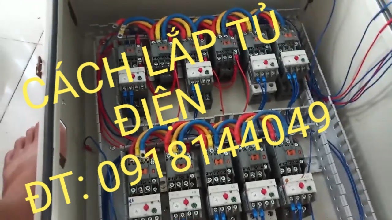 Cách lắp tủ điện công nghiệp 0918144049