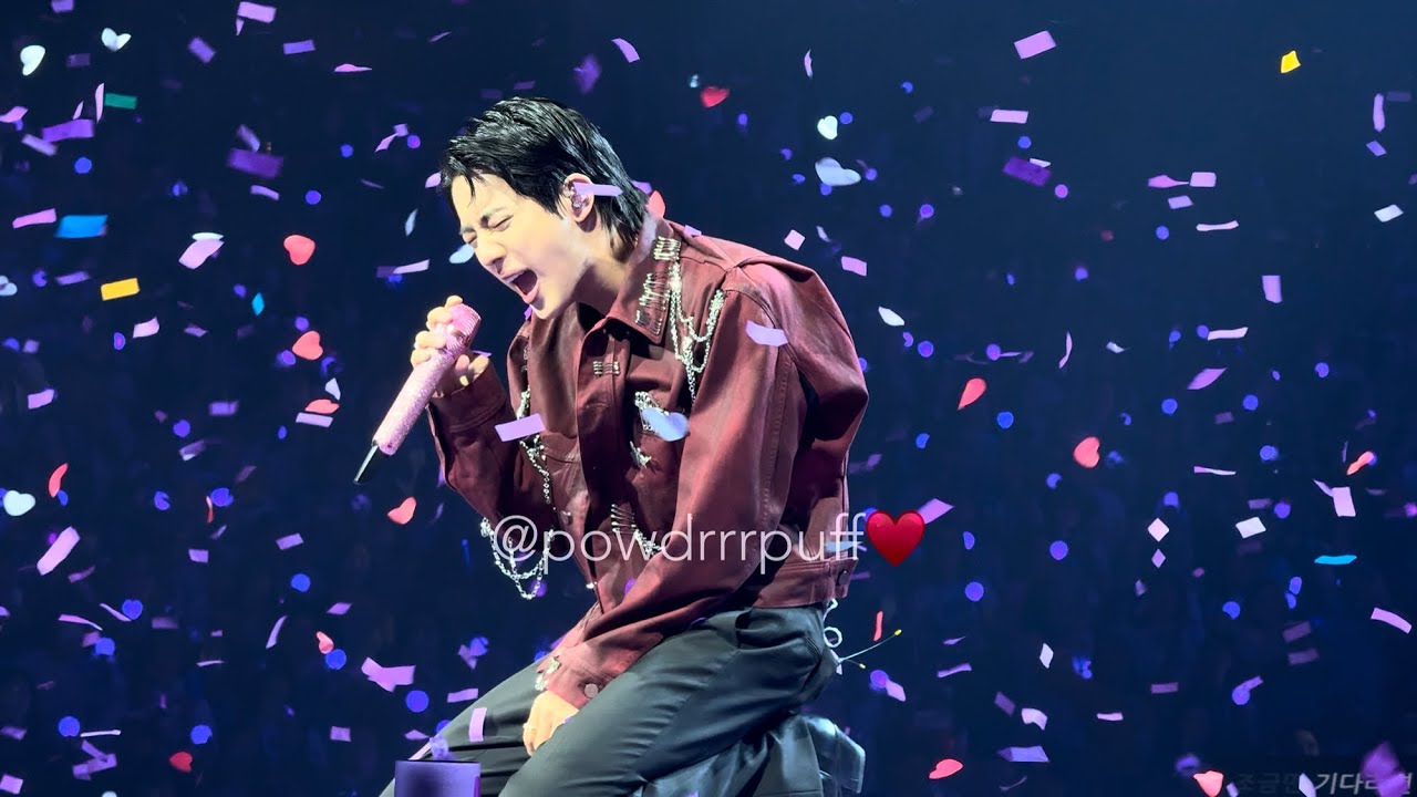 250718 -  BTS MEDLEY - Jin - ANAHEIM D2 - 4K 직캠 FANCAM