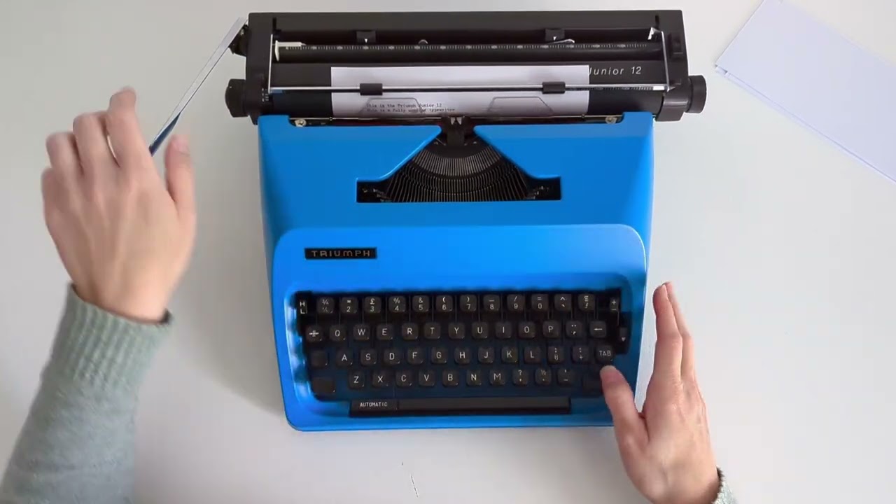 Tony's Typewriters - Triumph Junior 12