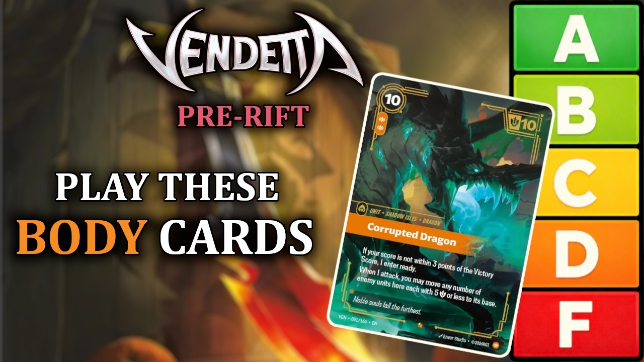 Лучшие карты для Vendetta Pre-Rift! | Рейтинг всех карт | Riftbound