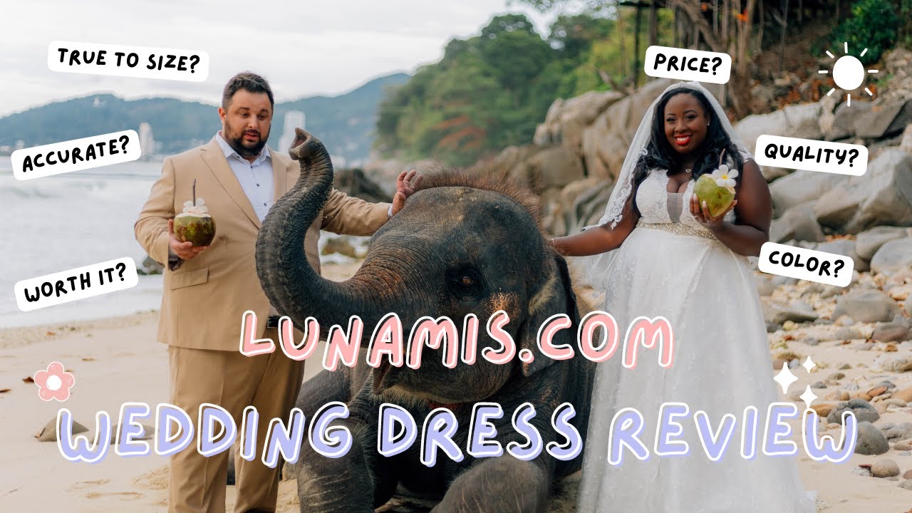 LUNAMIS WEDDING DRESS REVIEW