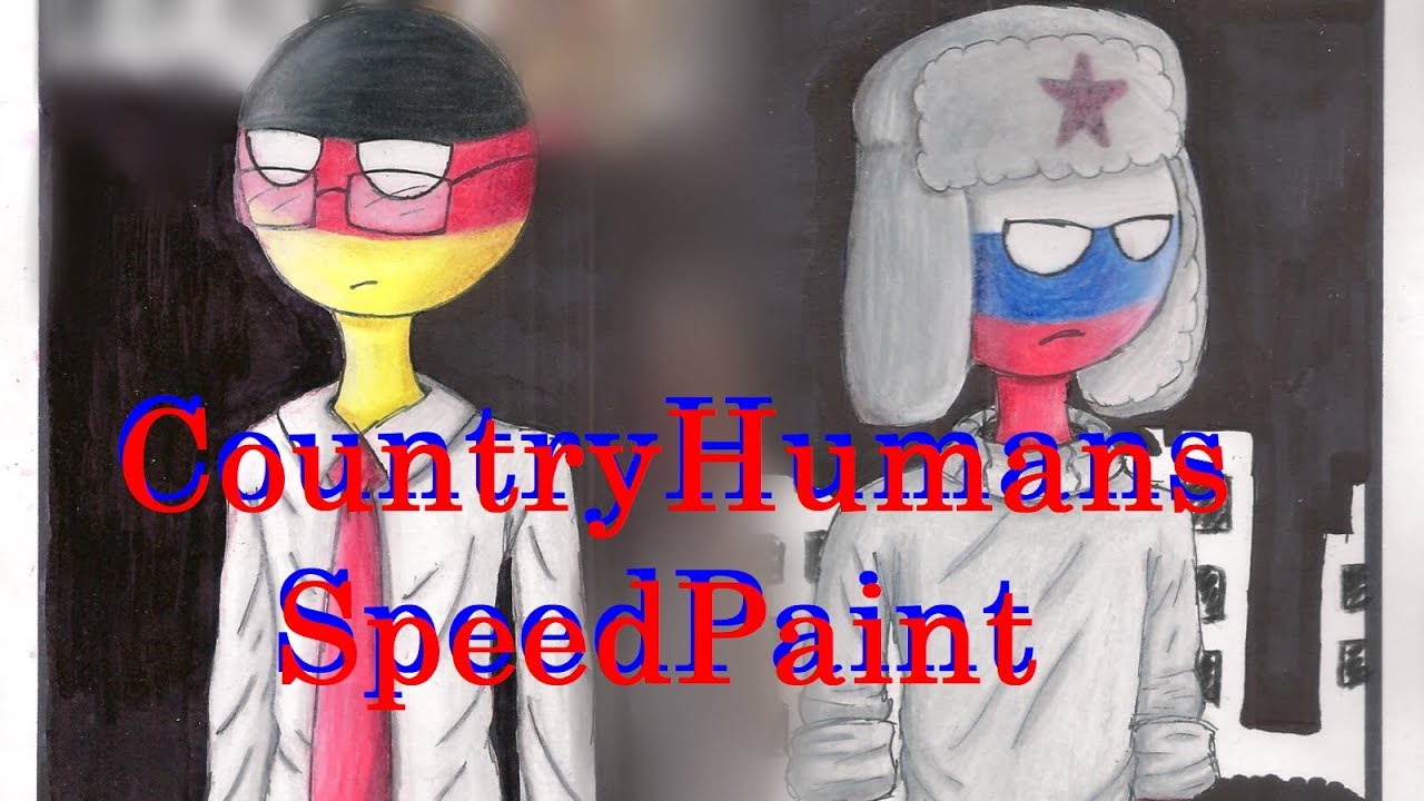 SR - CountryHumans (SpeedPaint)