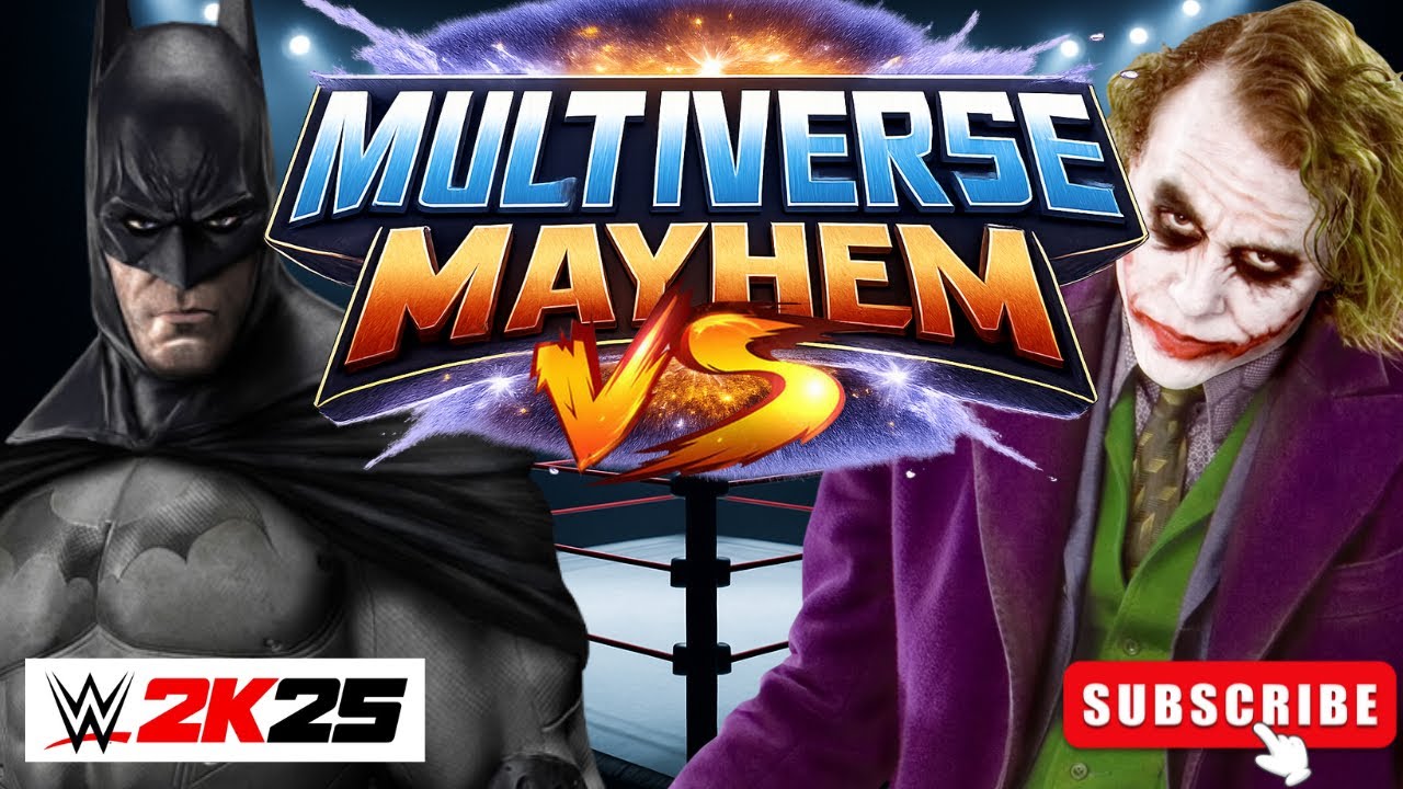 This Ambulance Match Went INSANE… Batman vs Joker | WWE 2K25