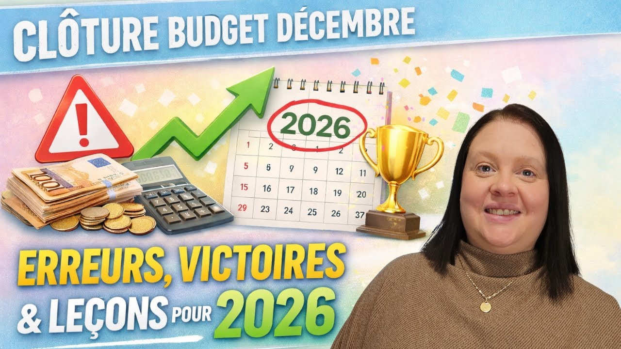 Décembre est fini : mon bilan budget (et la suite pour 2026)