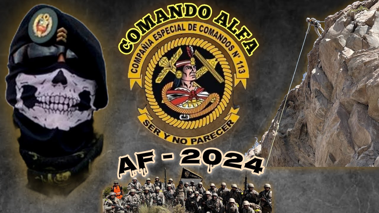 Curso Comando alfa AF - 2024 Fuerzas Especiales
