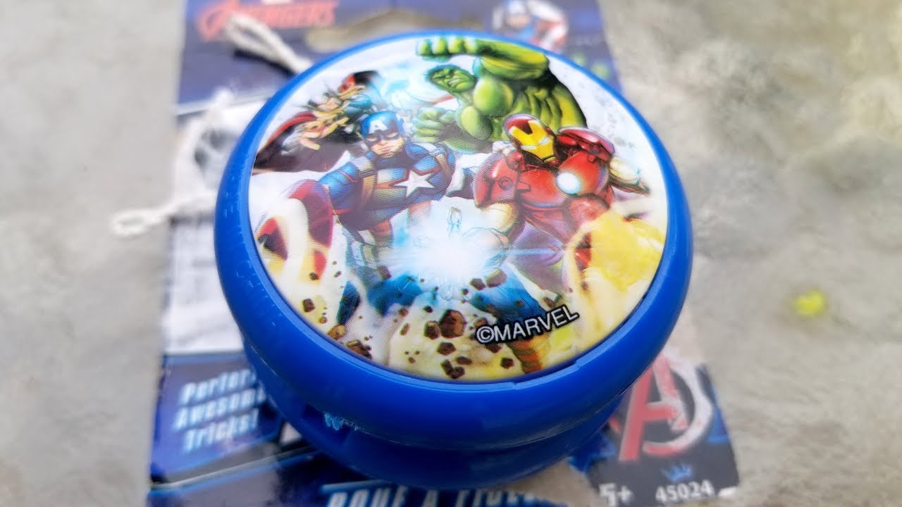 Avenger Infinity War Dollar Store YoYo unboxing and Review.