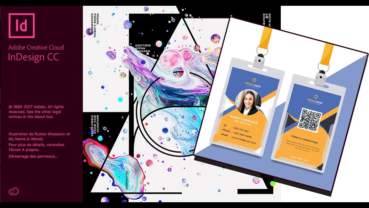 ID Card Design in Indesign | How To Make Professional Company ID Card | Adobe Indesign