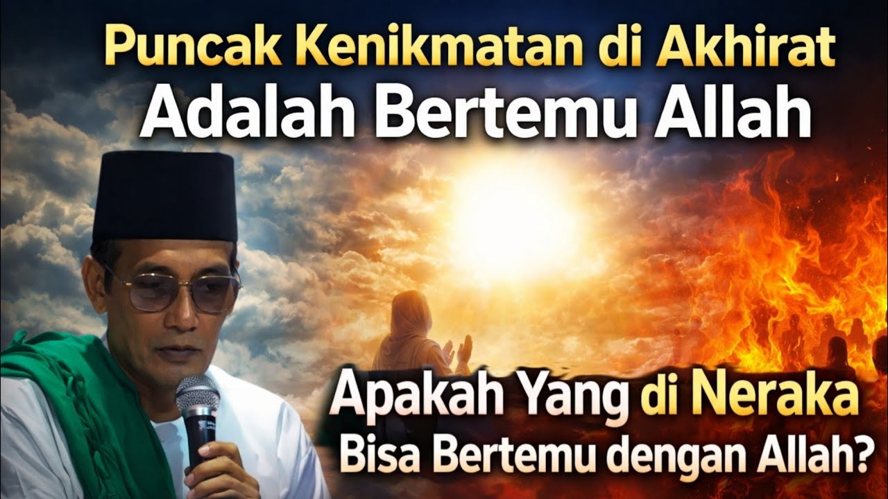 KH. MUKHLASON ROSYID🔴 APAKAH DI NERAKA BISA MELIHAT ALLAH