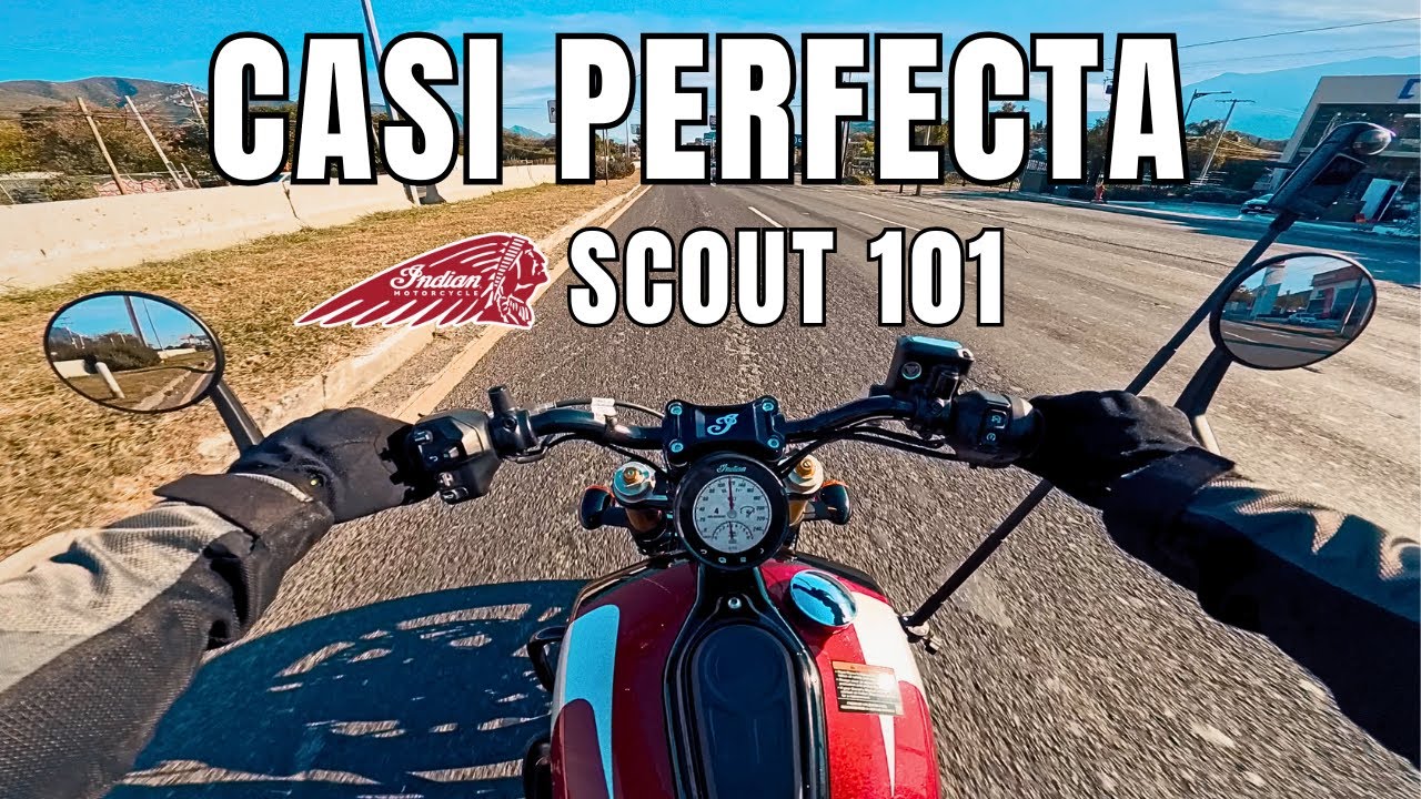 INDIAN SCOUT 101... CASI Perfecta || Prueba de manejo