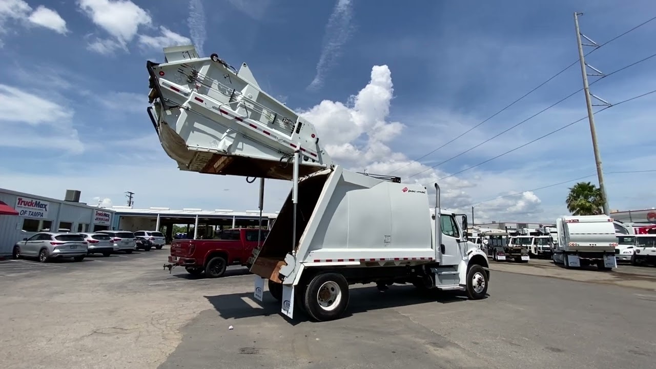 2023 Freightliner M2 106 20 yd. Pac-Mac Rear Loader Garbage Truck - 108345