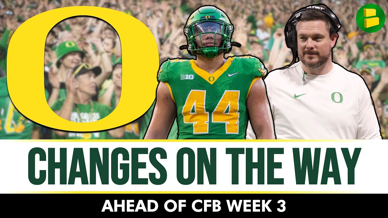 Oregon Ducks Rumors: MAJOR Changes Coming Before CFB Week 3