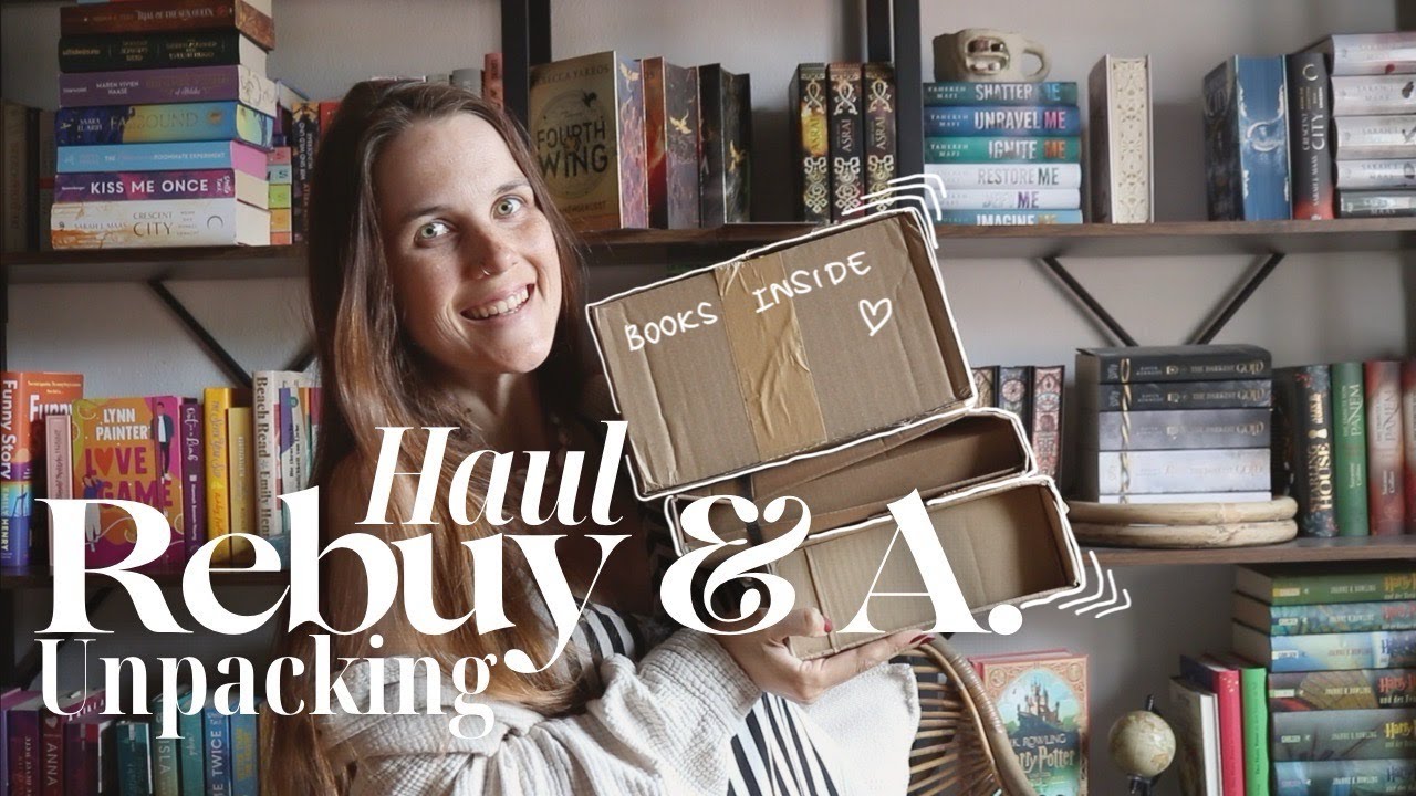 BOOK HAUL & UNPACKING | Rebuy & Amazon | Update zu meinem Sommer SuB🌻