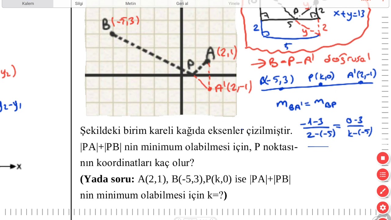 Doğrunun Analitik İncelenmesi 2 (KENAN KARA)