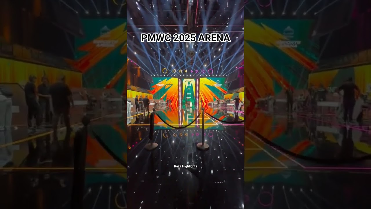 PMWC 2025 ARENA 🤩🔥#pmwc #ewc2025