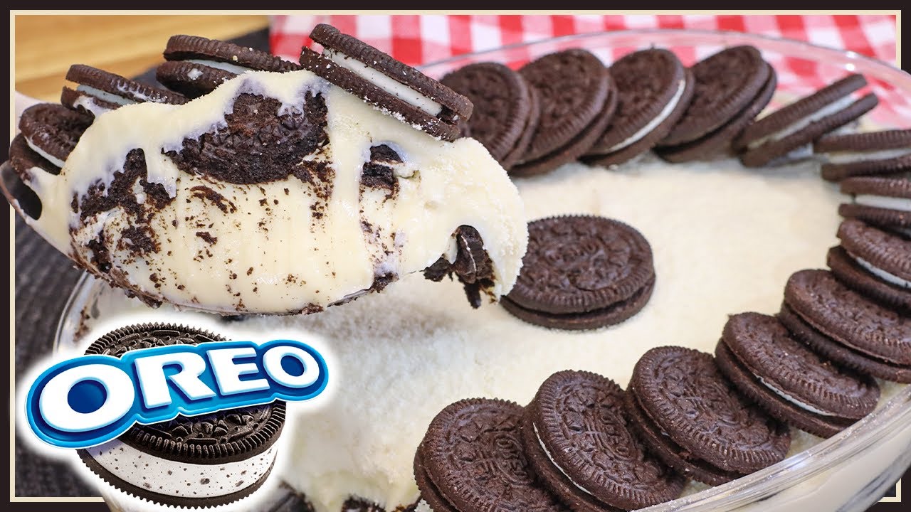 SOBREMESA DE NATAL I SIMPLES I FÁCIL I RÁPIDA I GELADO DE OREO