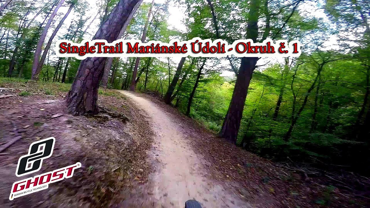Singletrail Mariánské Údolí (okruh č. 1) - Ghost SE2920 #010