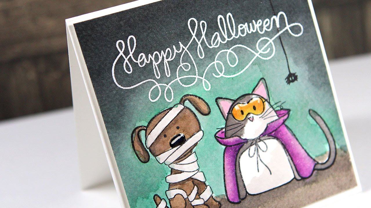 Trick or Treat Card - Stamptember Blog Hop